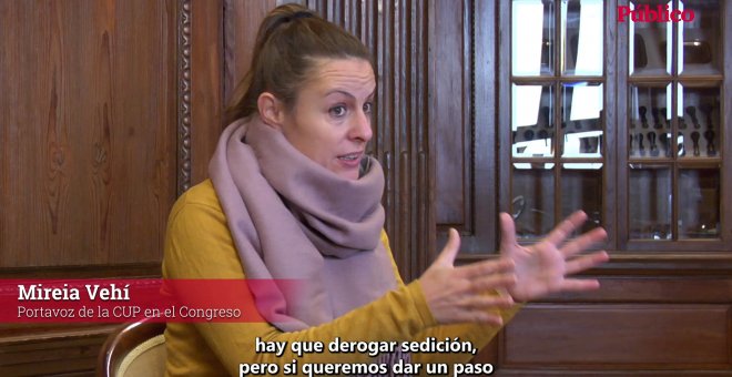 Mireia Vehí: "Si Unidas Podemos y ERC apoyan la reforma del delito de sedición tal como está, se habrán comido un sapo"