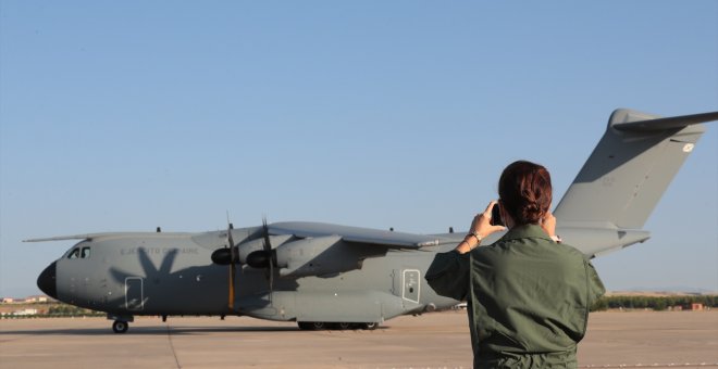 Llega un tercer sobre con explosivo a la base aérea de Torrejón