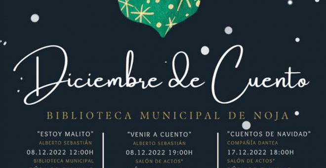 La Biblioteca Municipal organiza un 'Diciembre de cuento' con tres cuentacuentos