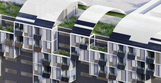 Barcelona provarà tres prototips de construcció per ampliar habitatges de manera sostenible