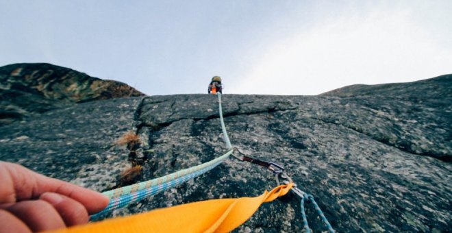 Te denuncia tu compañero de escalada