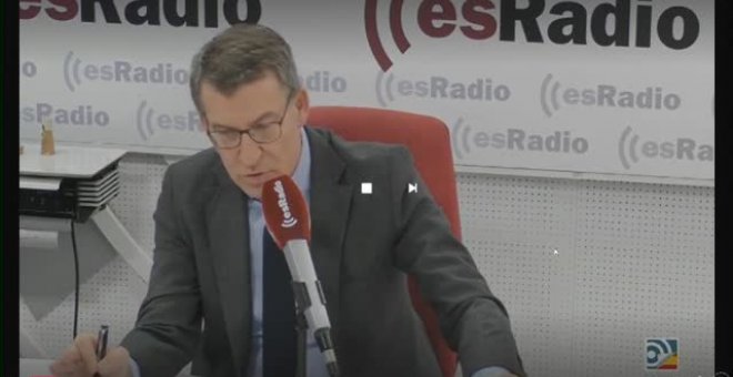 Feijóo sobre una moción de censura: "No voy a reforzar una victoria parlamentaria de Sánchez"