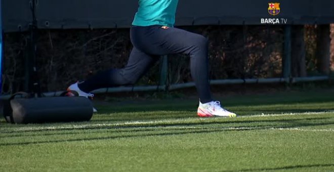 Vuelve al trabajo Ter Stegen en el día libre de los de Xavi