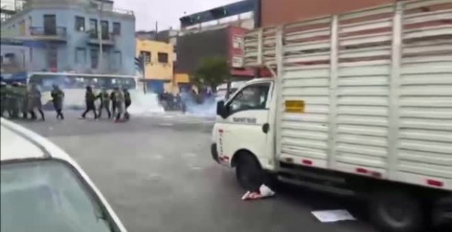 Al menos nueve manifestantes muertos en Perú, en las primeras 24 horas de Estado de Emergencia