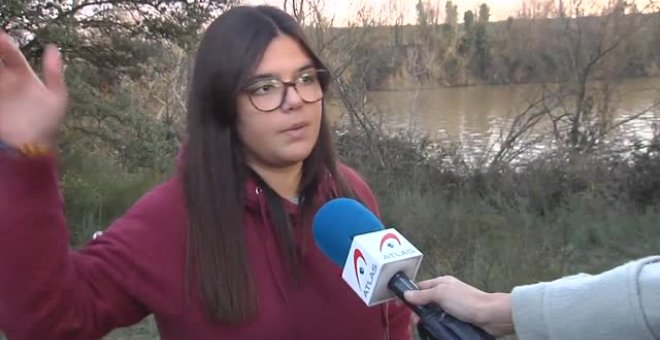 Hoy se reanuda la búsqueda de los dos ocupantes de una avioneta localizada ayer en el río Duero