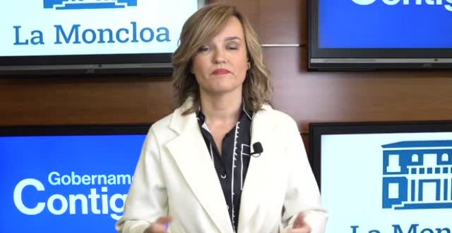 Pilar Alegría acusa al PP de pretender "ganar por la puerta de atrás lo que las urnas no les han dado"