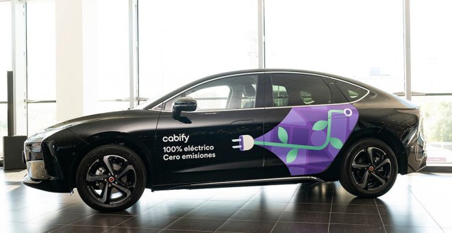 Cabify invierte 82 millones de euros para tener una flota totalmente eléctrica en España