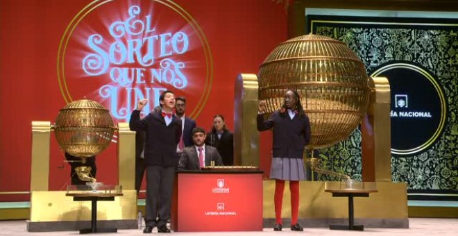 El número 54289, primer cuarto premio de la Lotería de Navidad