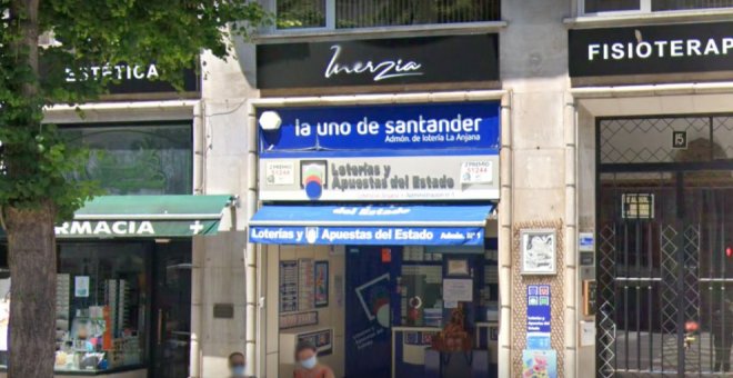 El 38.454, cuarto quinto premio, reparte 60.000 euros en Santander