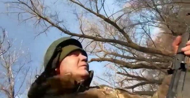 Los soldados ucranianos del Donetsk agradecen la ayuda internacional