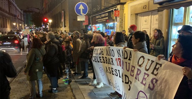 El feminismo sale a la calle en Madrid para repudiar los asesinatos machistas tras un mes negro