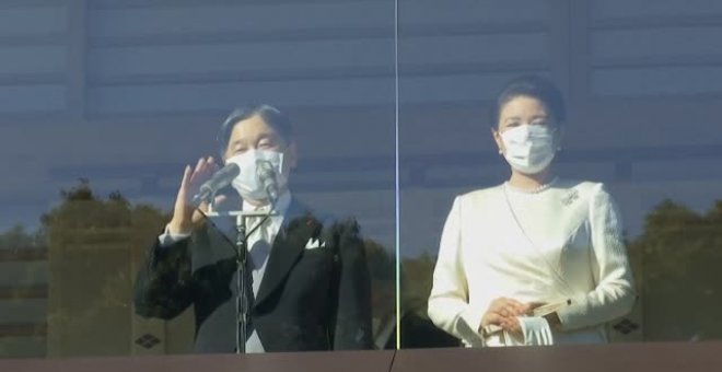 El emperador y la emperatriz de Japón transmiten sus mejores deseos para el 2023