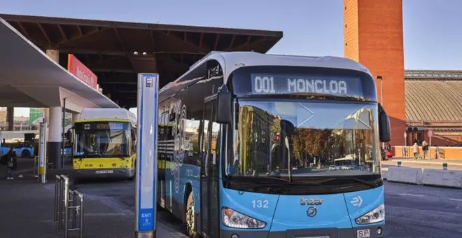 Madrid elimina su último autobús diésel y ya cuenta con un flota totalmente sostenible