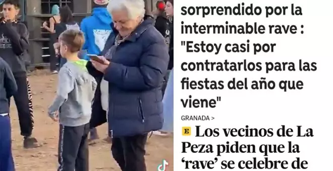 La eterna fiesta ilegal que enamoró a Twitter y a todo un pueblo: "¿Te acuerdas de cuando la abuela nos llevaba de rave?"