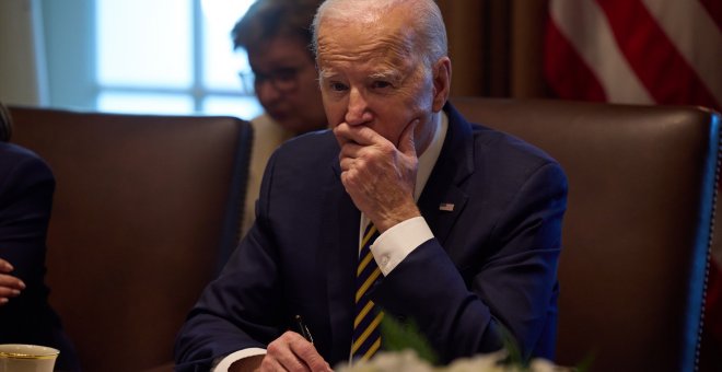 EEUU derriba por orden de Biden el "objeto" que estaba sobrevolando Alaska