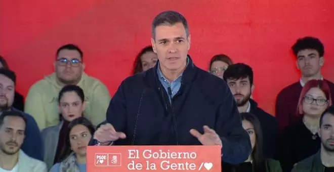 Sánchez asegura que no permitirá un "retroceso en el derecho de las mujeres a decidir libremente"