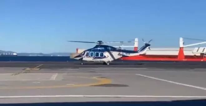 El Barça llega a Ceuta en helicóptero