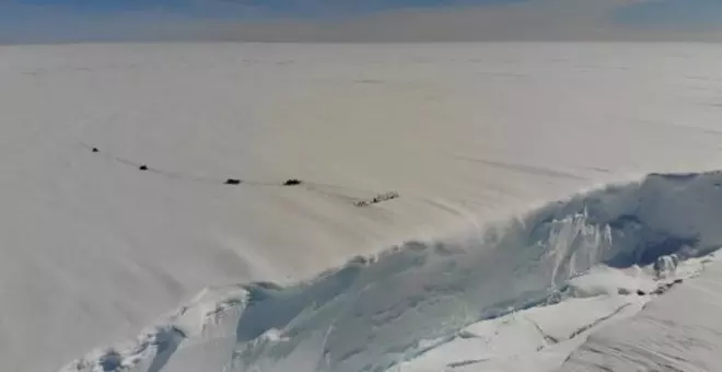 Una ruptura de hielo en la Antártida crea un iceberg del tamaño de Londres