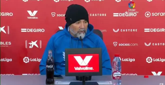 Sampaoli: "Nos tenemos que involucrar para cambiar la incomodidad en la que se encuentra el equipo"