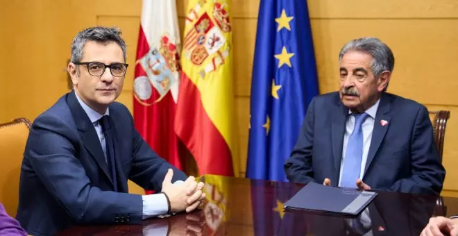 Bolaños afirma que el compromiso del Gobierno con el AVE y el tren a Bilbao es "absoluto"