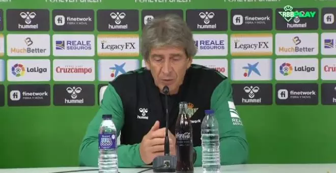 Pellegrini: "Están todos disponibles menos Paul, porque no sabemos qué ha pasado con él"