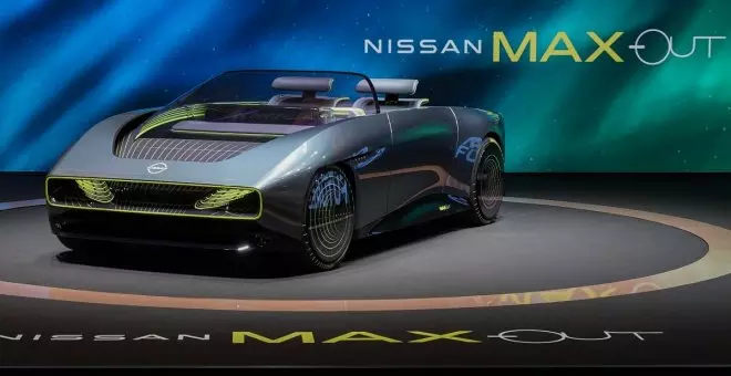 Este es el Nissan Max-Out EV, un prototipo espectacular que adelanta el futuro de Nissan