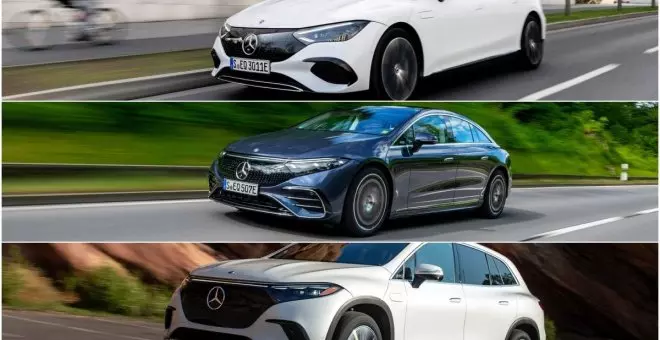 Los Mercedes EQE, EQS y EQS SUV eléctricos ahora tienen más autonomía gracias a estos avances