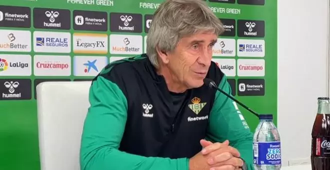 Pellegrini: "Ojalá los jugadores de LaLiga simularan menos faltas"