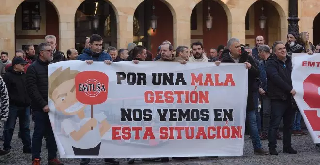 Estas son las reivindicaciones de los trabajadores de EMTUSA