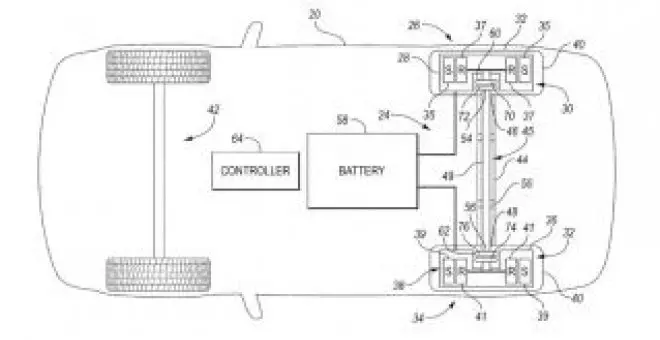 Ford presenta una prometedora patente de motores eléctricos en las ruedas
