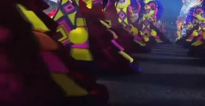 Segunda noche de desfiles en el Carnaval de Sao Paulo