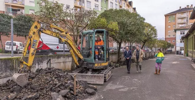 Comienzan las obras para ampliar las zonas verdes del colegio Menéndez Pelayo