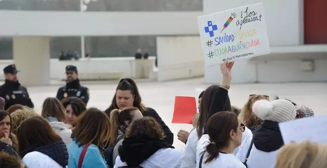 Todos los dolores de la sanidad asturiana confluirán este domingo en Oviedo