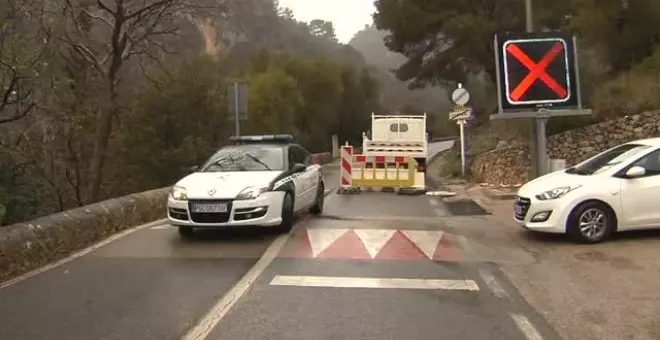 La borrasca Juliette deja intensas nevadas en Baleares y Cataluña