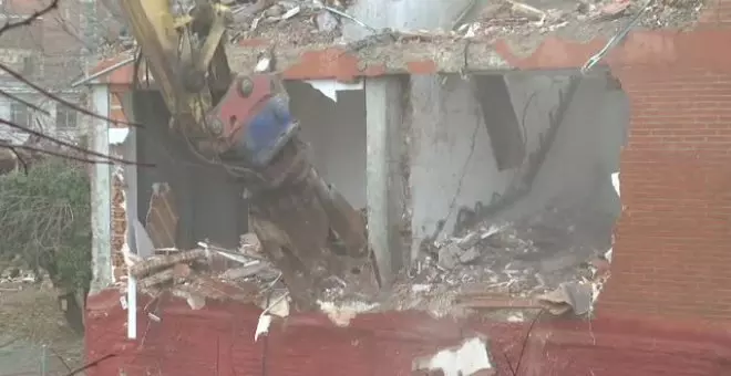 Nuevos derribos de viviendas en San Fernando de Henares por las obras de la línea 7 de Metro de Madrid