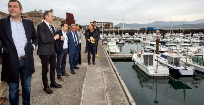 Casi 500.000 euros para la mejora de los pantalanes y el nuevo vial de salida del puerto de Santoña