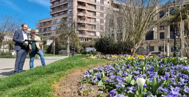 José Luis Urraca presenta el proyecto de mejora de los Jardines de Pequeñeces