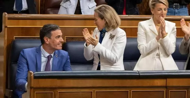 Yolanda Díaz aprovecha su alternativa en la contra moción de reinvestidura que le brinda Tamames al Gobierno