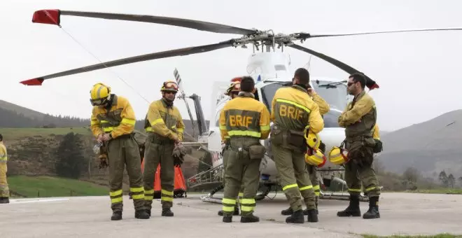 Cantabria solo tiene un incendio activo pero advierte de que las condiciones climáticas no mejoran