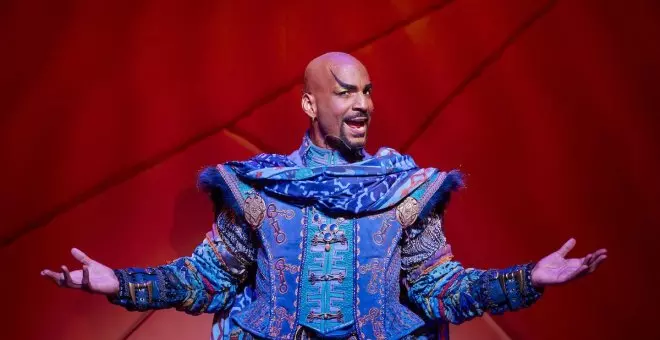 'Aladdin', un genio anda suelto por la Gran Vía de Madrid