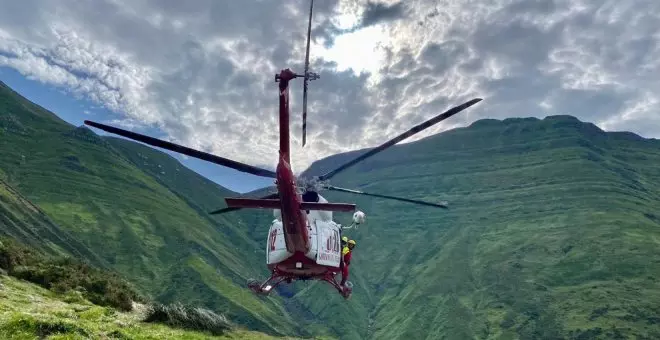 Cantabria tiene cuatro incendios activos en Rionansa, Vega de Liébana y Arredondo