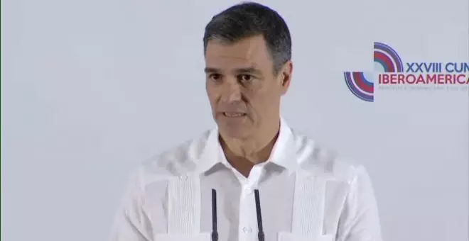 Sánchez: "Me sorprende, y mucho, la mala fe y la insolvencia del señor Feijóo"