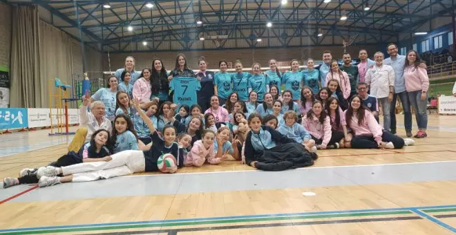 El Voley Torrelavega despide la temporada con victoria