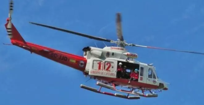 Evacuado en helicóptero un corredor del Trail Riotuerto tras una caída