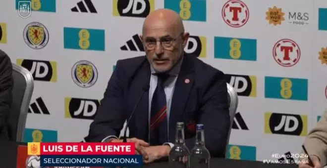 De la Fuente: "No estoy contento con el resultado, pero sí estoy satisfecho por haber reconocido planteamientos que hemos trabajado"