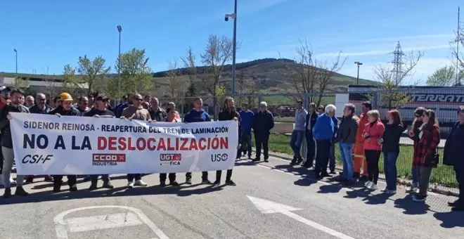 El comité de Sidenor inicia concentraciones contra la "estrategia de degradación" de la planta