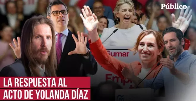 Así han reaccionado los partidos al acto de Sumar