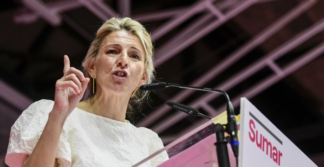 Yolanda Díaz tendrá 18 actos de campaña y no se decanta por ninguna opción autonómica de izquierdas en Madrid