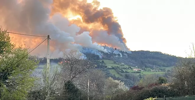 Controlado el incendio de Les Regueres