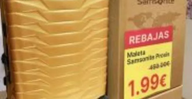 Bulocracia - Nadie vende maletas Samsonite "por sólo 1,99 ?"